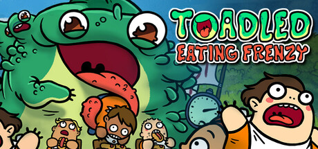 Toadled Eating Frenzy Steam game Janek Krasoczko