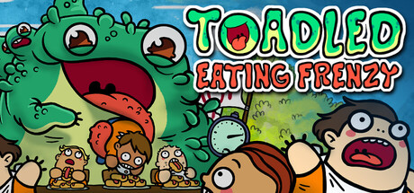 Toadled Eating Frenzy Steam game Janek Krasoczko